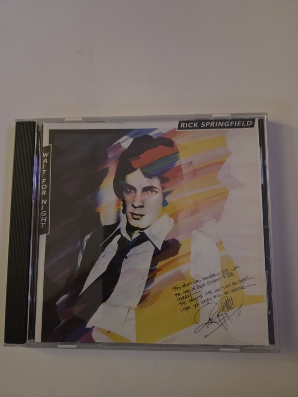 Rick Springfield-Wait for the Night (CD, 2010)