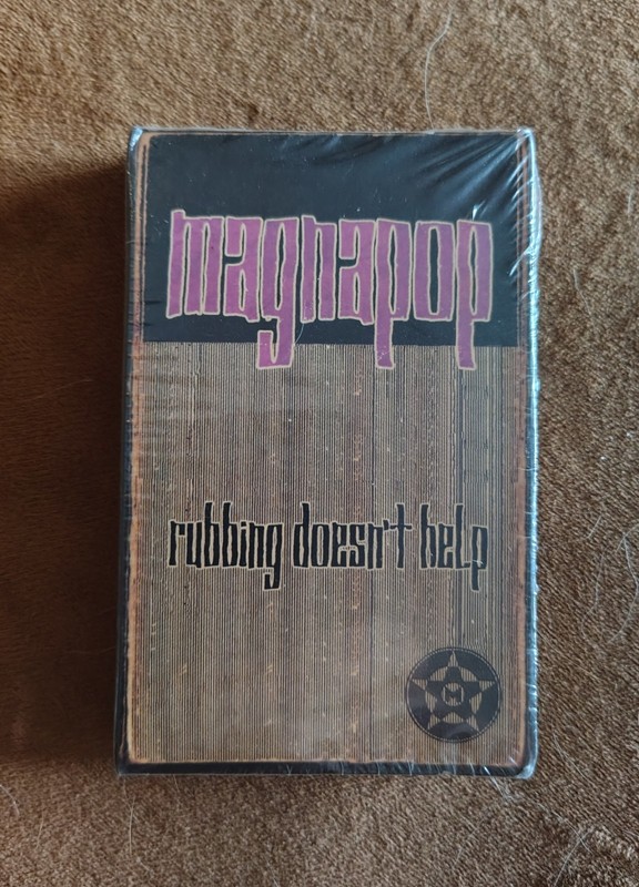 Magnapop RUBBING DOESNT HELP 2-track Promo Cassette 1996 4PRO-30054 NEW SEALED!