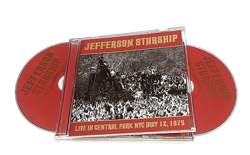 2 Cd’s Jefferson Starship – Live In Central Park NYC May 12, 1975