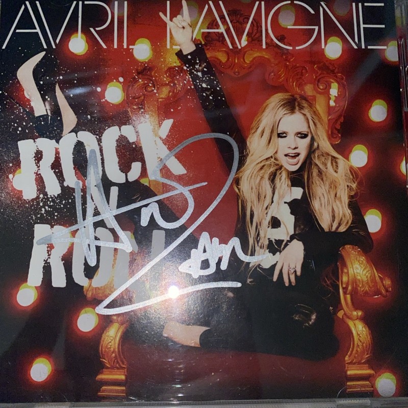 Rock N Roll by Avril Lavigne Autographed Wal-Mart Version