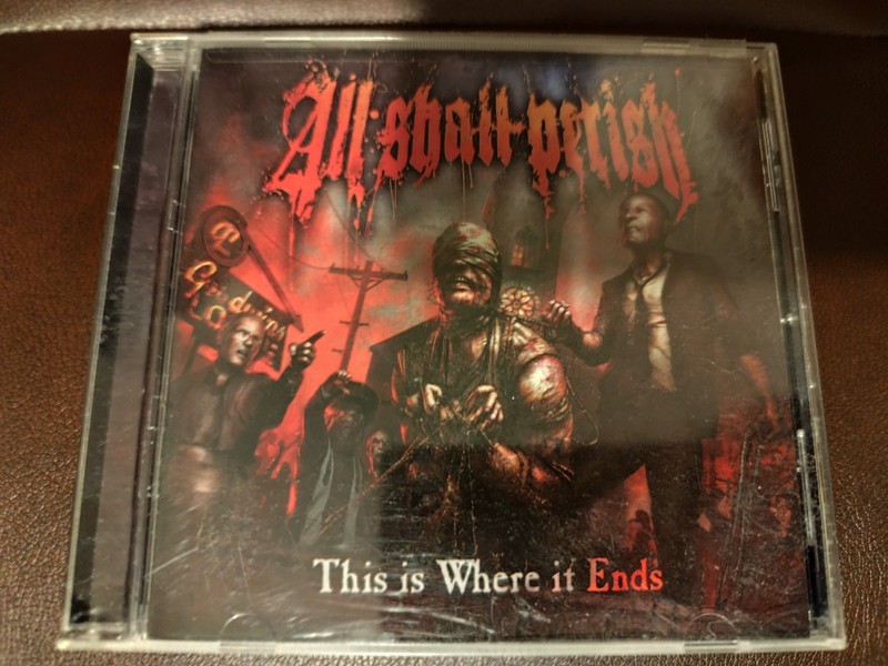 This Is Where It Ends by All Shall Perish (CD, 2011)