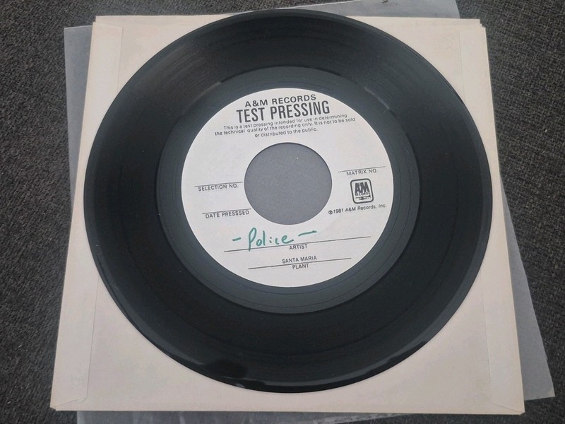 «THE POLICE-7″» TEST PRESS-VINYL 45-EVERY LITTLE THING SHE DOES IS MAGIC