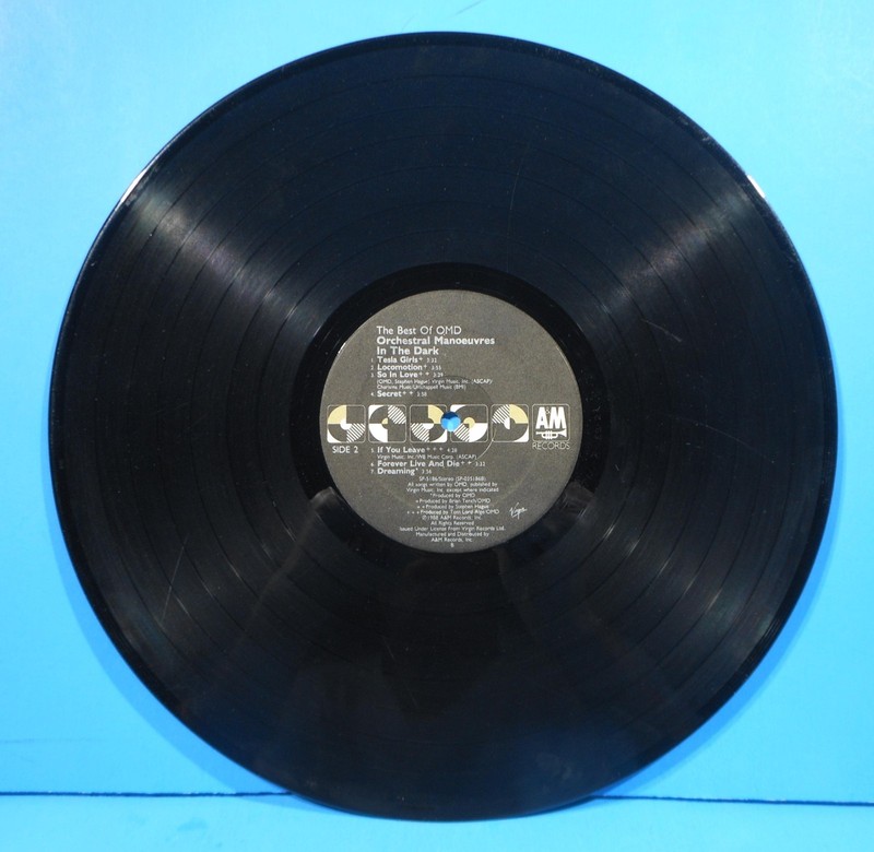 ORCHESTRAL MANOEUVRES IN THE DARK THE BEST OF OMD 1988 PLAYS GREAT! VG+/VG!!A gallery