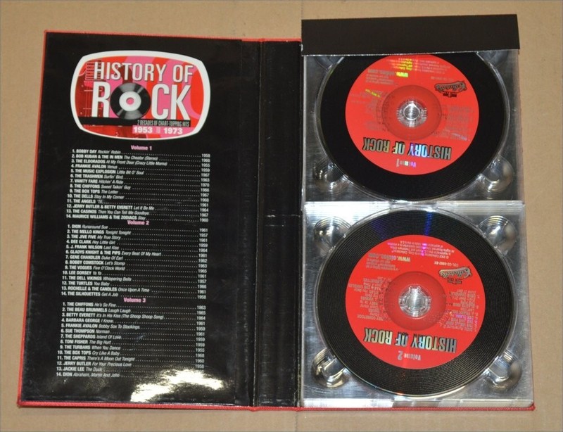 History of Rock: 2 Decades of Chart-Topping Hits 1953 To 1973 CD Set gallery
