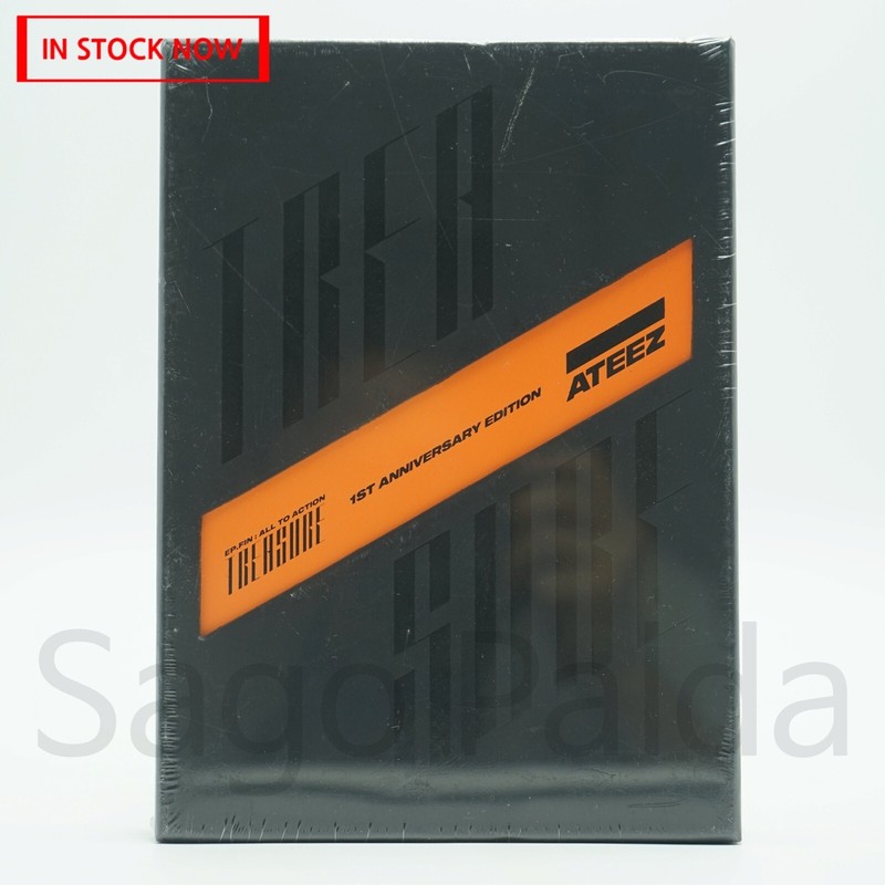 Sealed ATEEZ TREASURE EP.FIN All To Action Album CD (1st ANNIVERSARY Edition)