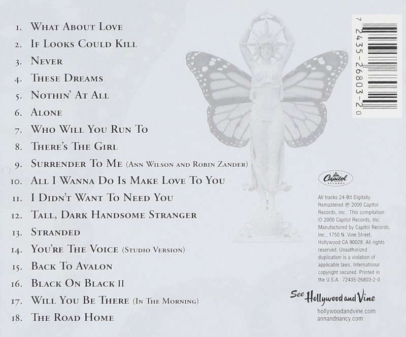 Heart Greatest Hits 1985-1995 (CD) gallery