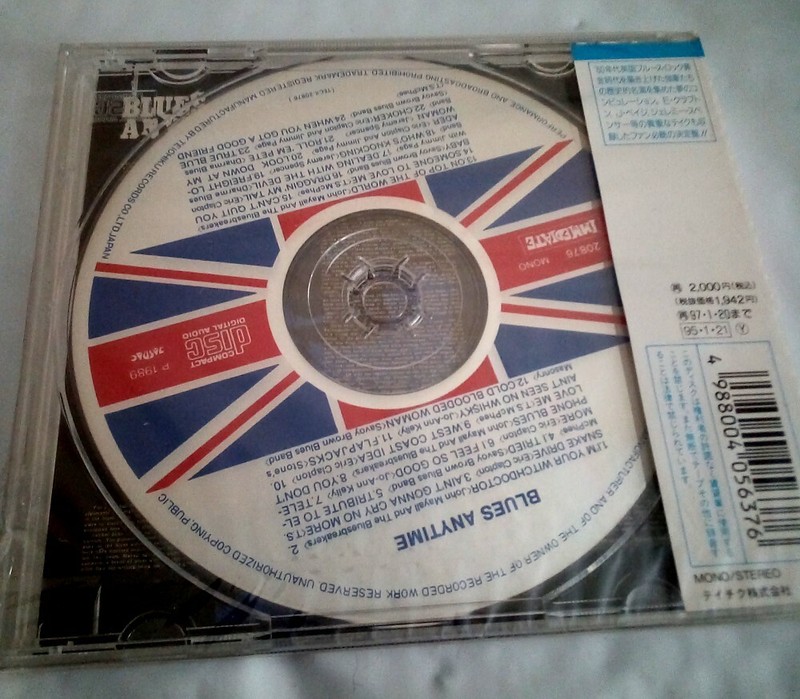 VARIOUS BRITISH BLUES - BLUES ANYTIME VOL. 1 -1997 JAPAN CD TECX-20876 MONO NEW gallery