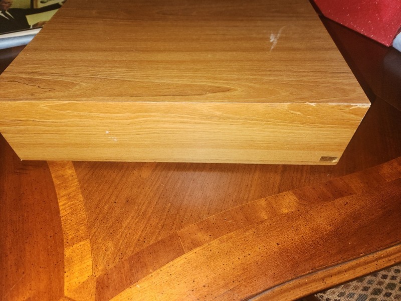 ​Vintage 3-Drawer Cassette Tape Storage Cabinet Wood Case Holds 42 Retro gallery