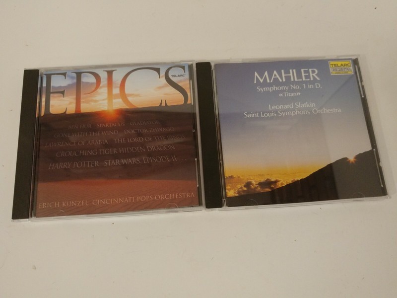 Erich Kunzel : Epics Cincinnati Pops (NEW) – Mahler Symphony No. 1 in D (USED)