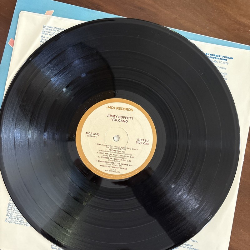 Jimmy Buffett Volcano LP/MCA Records MCA-5102 Gatefold 1979 gallery