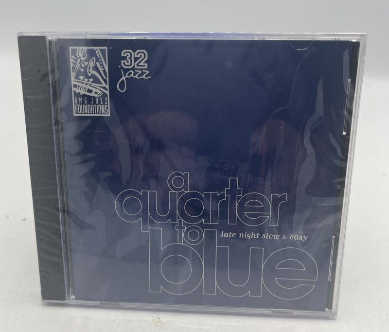 A QUARTER TO BLUE LATE NIGHT SLOW & EASY [NEW CD] 32 JAZZ VARIOUS – Sealed