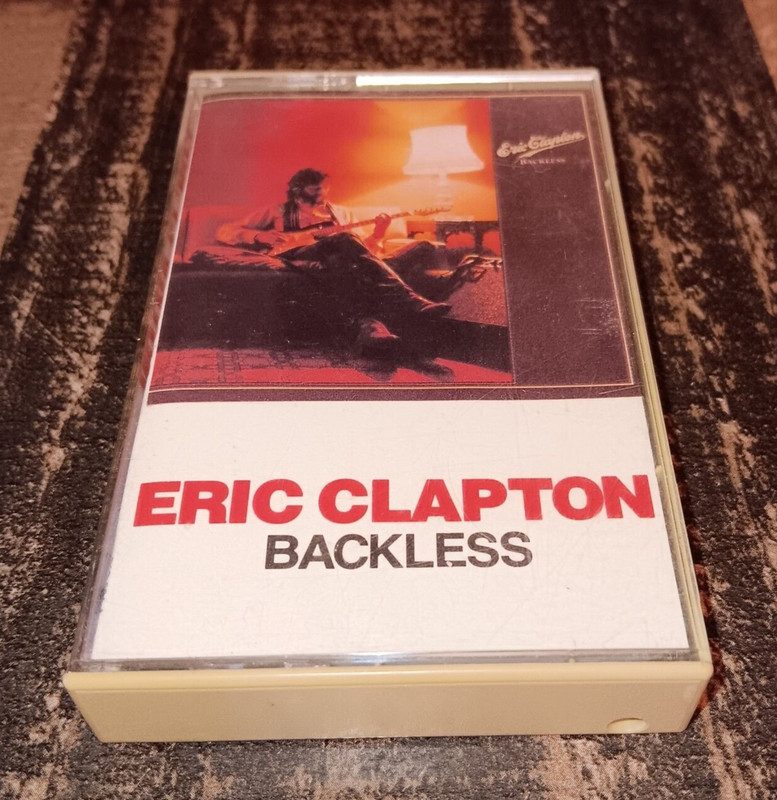 Eric Clapton - Backless -Cassette Polvdor 813 581-4 Tested Read
