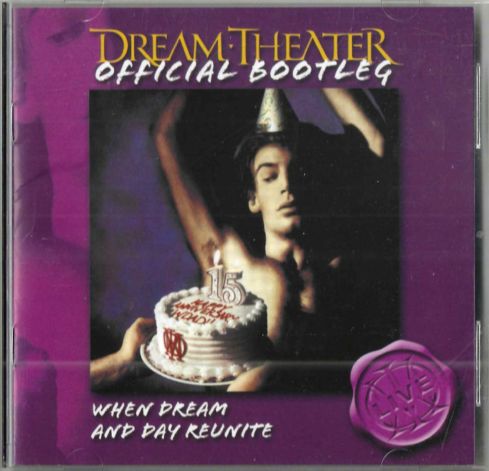 Dream Theater – Official Bootleg: When Dream and Day Reunite (CD, 2004) RARE!!