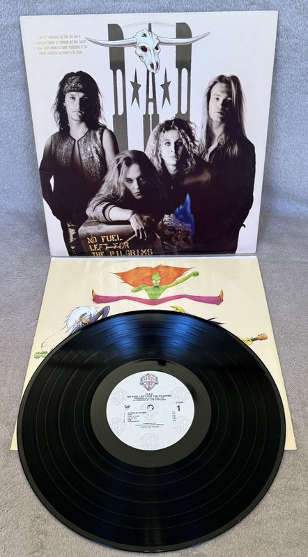 D.A.D. “ No Fuel Left For The Pilgrims “ PROMO LP Vinyl 1989 Warner Bros. EX