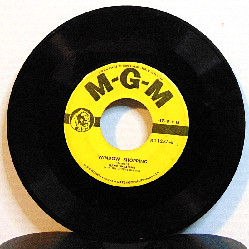 Hank Williams - Jambalaya (On The Bayou) - 1952 MGM K11283 Country 7" 45 Record gallery