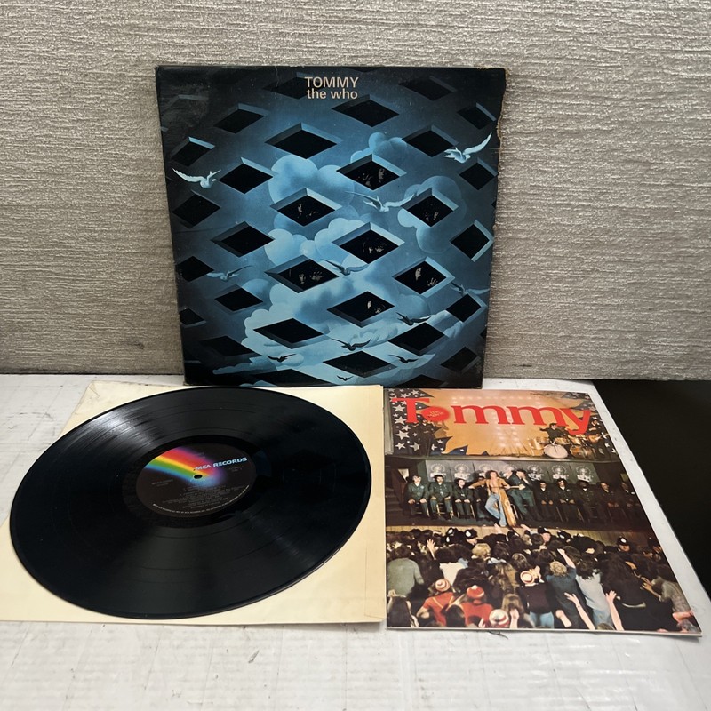 The Who Tommy Double Vinyl 2XLP 1973 MCA Record MCA2-10005 Gatefold 12″ w/ Book!