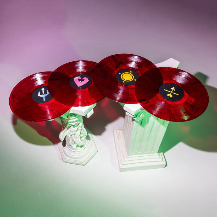 Hades Vinyl Soundtrack - 4xLP Box Set - Smoke Red iam8bit Exclusive - OST, NEW gallery