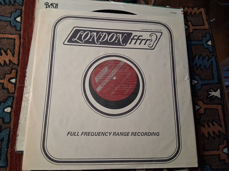 LONDON FFrr CS6940 /BACH VIOLIN PARTITA / SONATA KYUNG-WHA CHUNG/EXCELLENT gallery