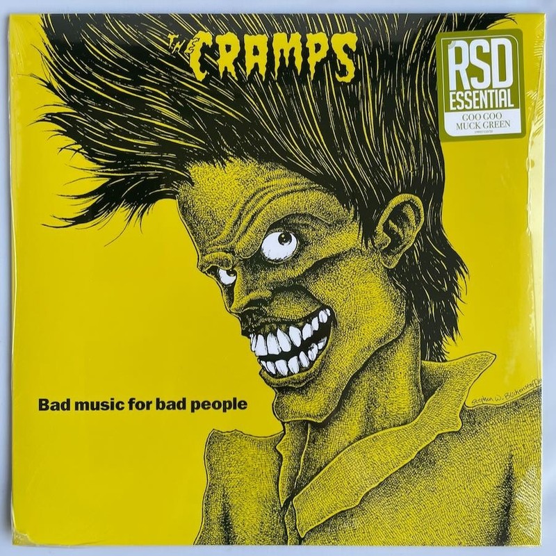 The Cramps Bad Music For Bad People Limited Goo Goo Muck Green Vinyl Record NEW