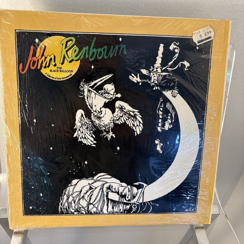 John Renbourn – The Black Balloon 1979 KM163 LP Shrink Wrap
