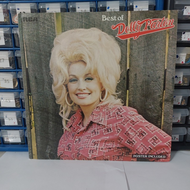Best of Dolly Parton LP RCA Records Country Music Jolene Vinyl Record 1975