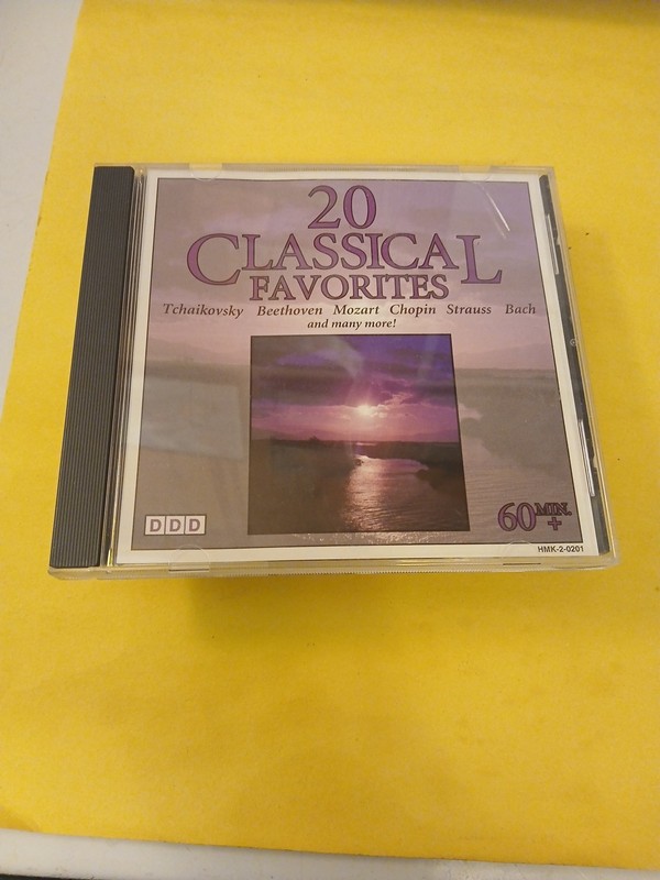 20 Classical Favorites by Various (CD, 1995)