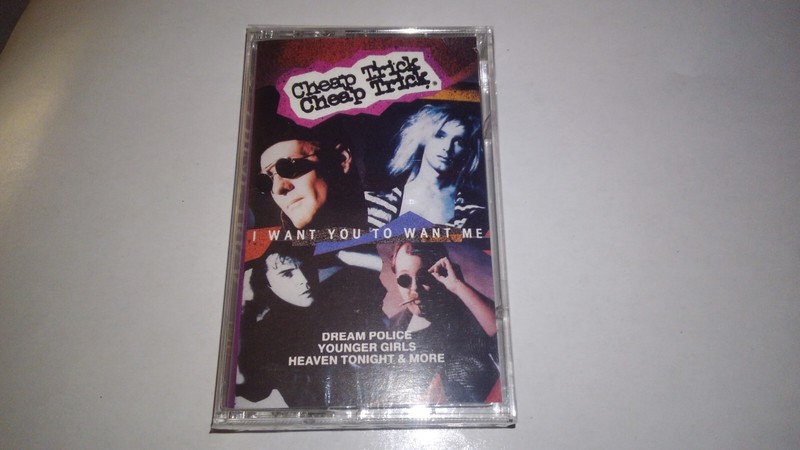 Cheap Trick «I Want You to Want Me» Cassette New Sealed