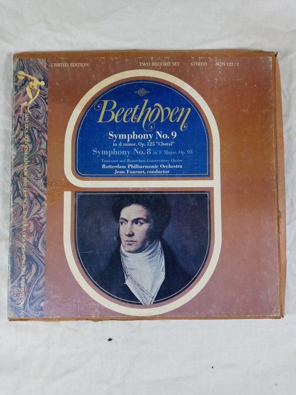 Limited Edition Vintage Retro Rare Vinyl LP 2 Beethoven Symphony Recorder Album