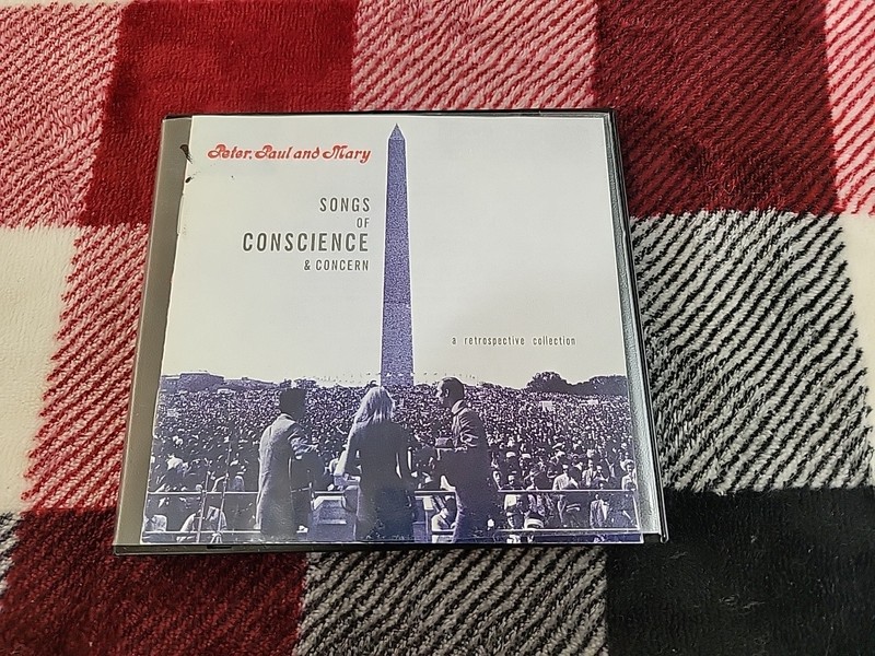 Songs of Conscience & Concern by Peter Paul & Mary (CD, 1999) Disc In Ex Cond