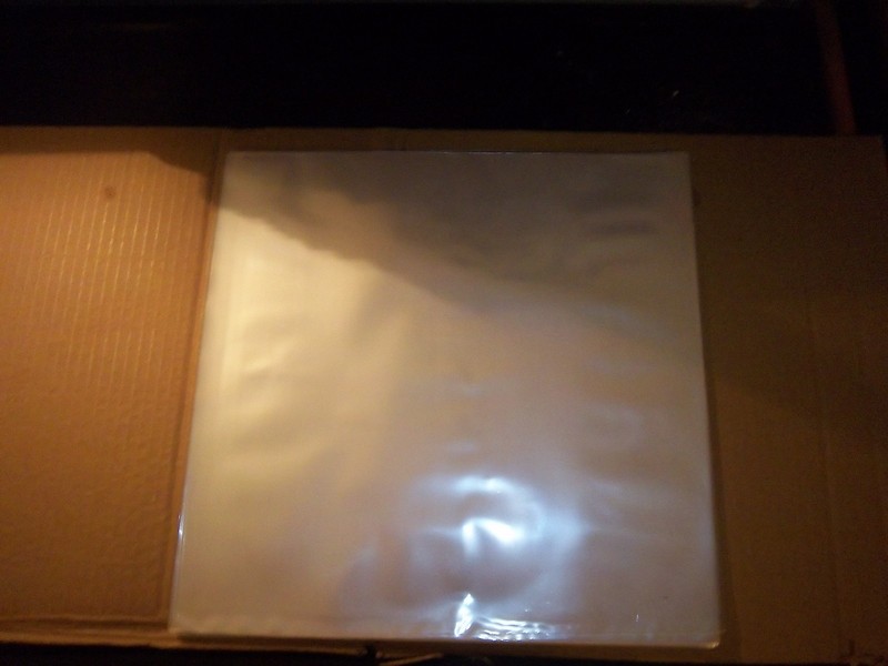 1 Various Record+100ct 12″ Clear Plastic Outer Jackets For Vinyl Records AlbumLp