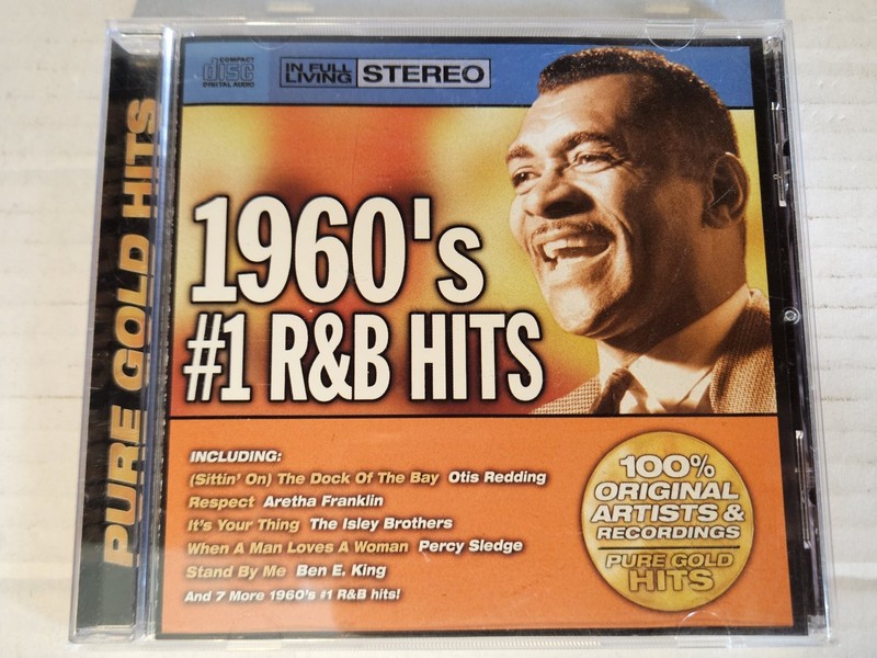 1960’s #1 R&B Hits CD Various Otis Redding The Isley Brothers Ben E King