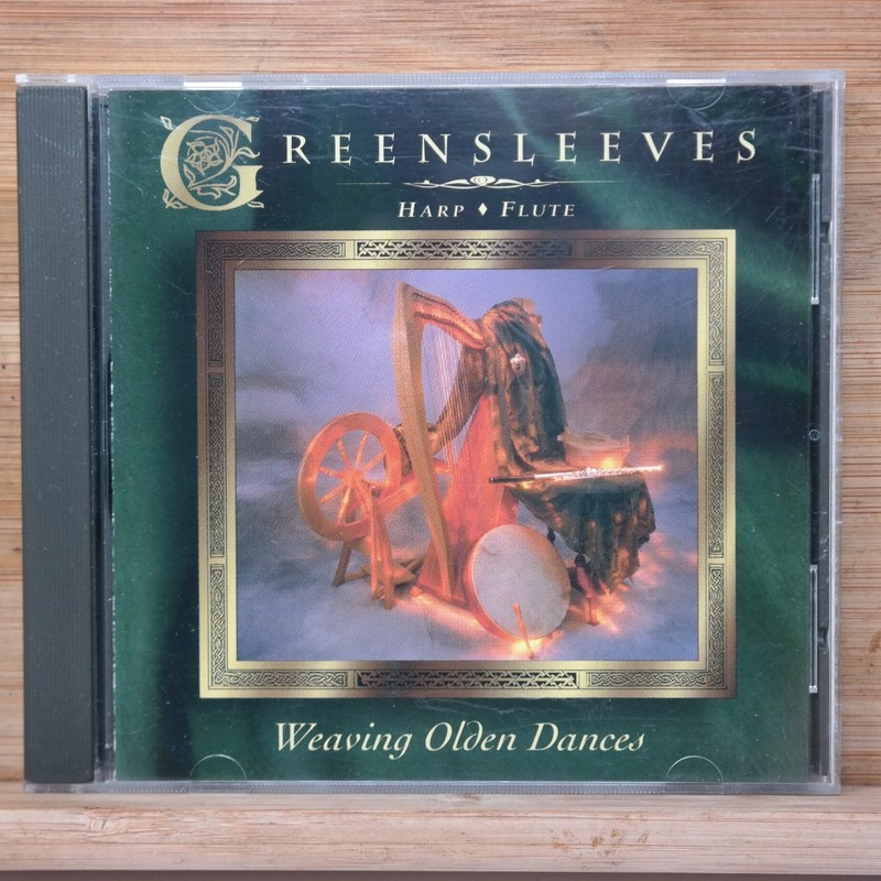 Greensleeves - Weaving Olden Dances CD 1996 Celtic Harp & Flute Greensleeves