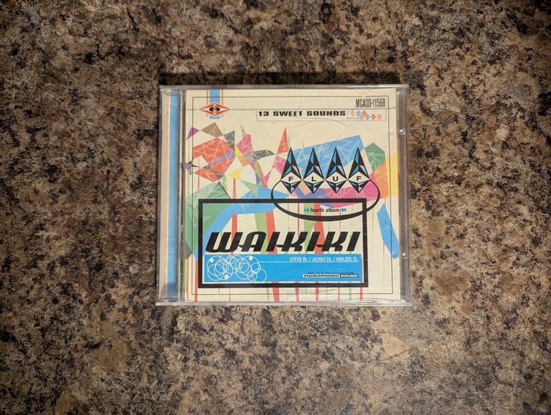 Fluf – Waikiki Cd Rock Pop Alternative Indie Rock San Diego Punk Cd=NM/A=VG+
