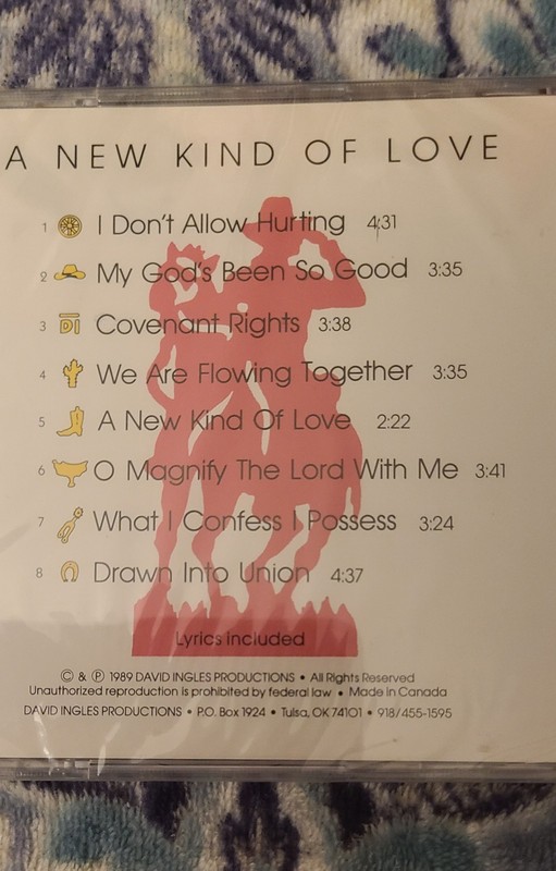 "A New Kind Of Love" By David Ingles CD 1989 New With 8 Great Songs gallery