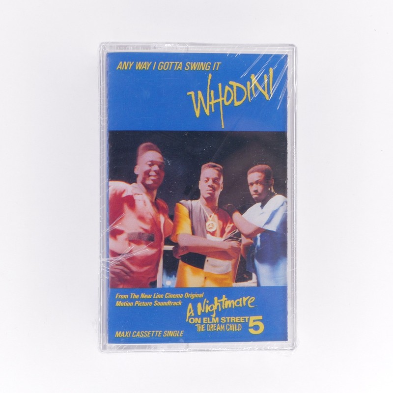 Whodini – Any Way I Gotta Swing It, New/Sealed Maxi Cassette Single Tape, 1989
