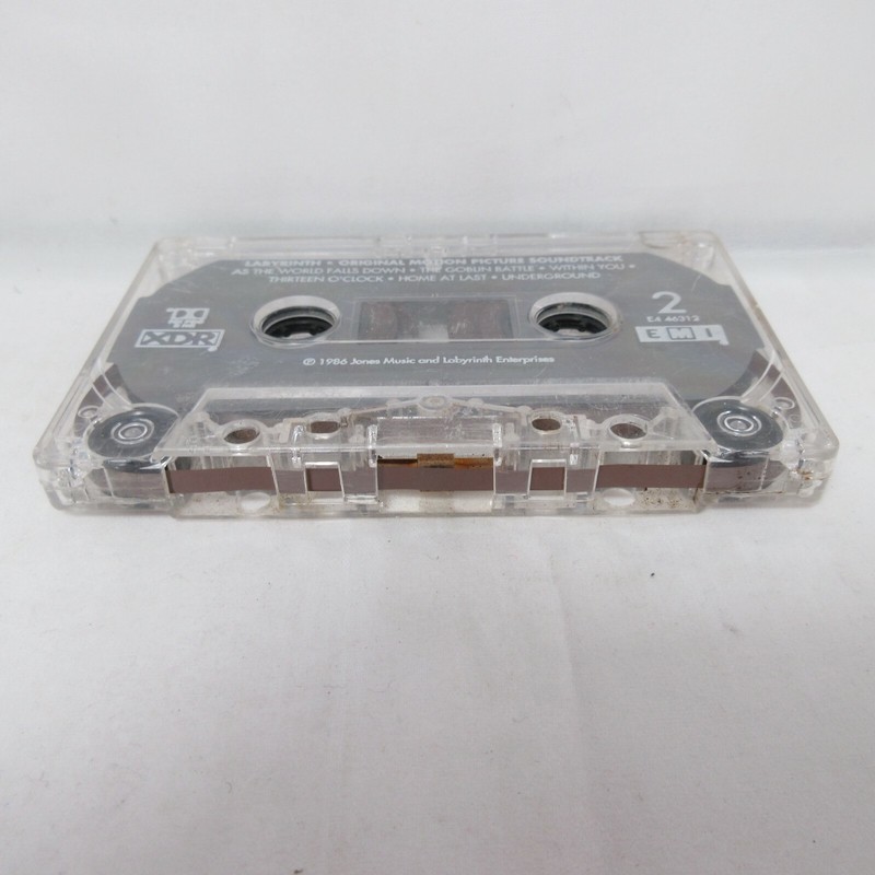 Labyrinth Original Motion Picture Soundtrack 1986 XDR EMI E4 46312 Cassette gallery