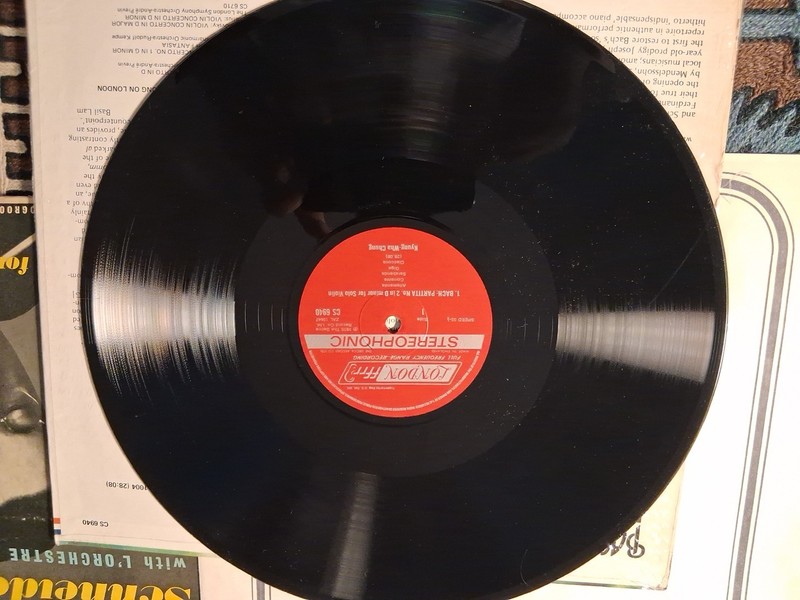 LONDON FFrr CS6940 /BACH VIOLIN PARTITA / SONATA KYUNG-WHA CHUNG/EXCELLENT gallery