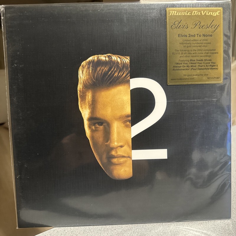 Elvis Presley – 2nd To None Limited Edition Of 2000 Numbered Colored MOV Vinyl