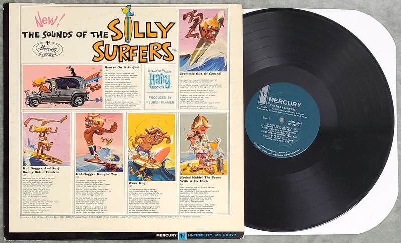 Silly Surfers – The Sounds of The SILLY SURFERS 1964 LP PROMO MONO FREE SHIPPING gallery