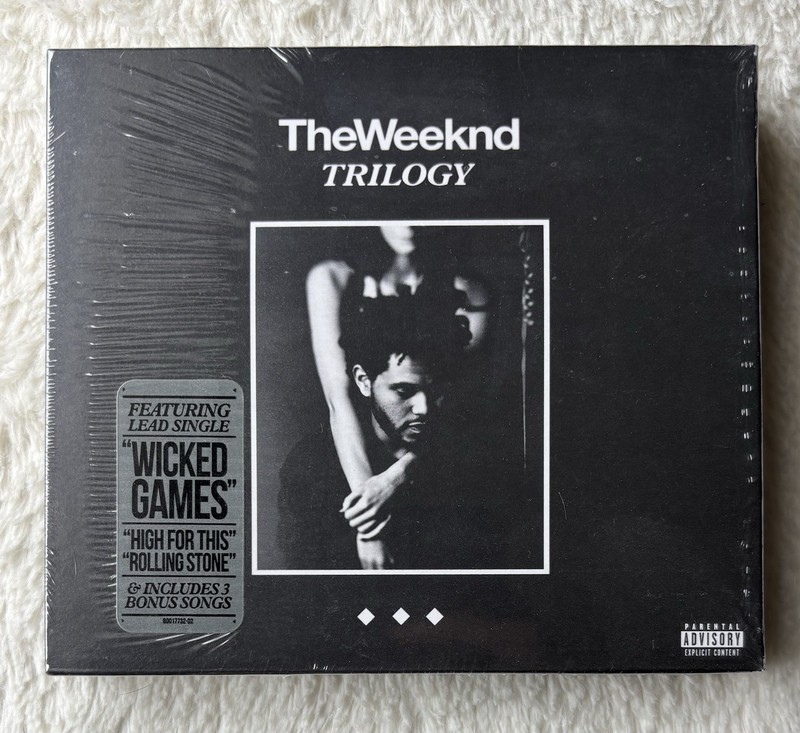 Trilogy by The Weeknd (CD) 2012 Complete Box Set 3 Discs Rare OOP New/Sealed