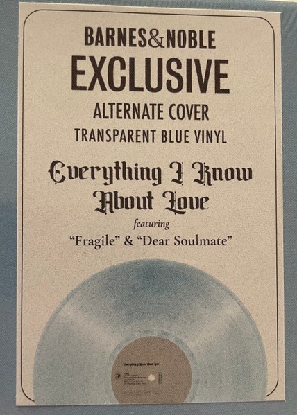Laufey - Everything I Know About Love (Barnes Noble Blue Alternate Cover) Vinyl gallery