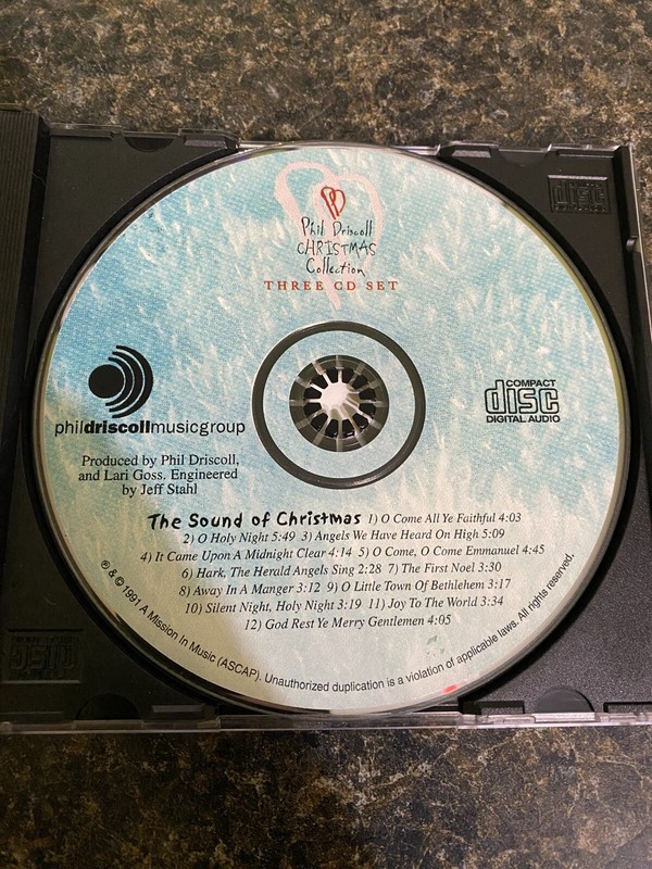 Phil Driscoll 3CD Christmas Collection Set RARE OOP Spirit Sound Nature Swing gallery