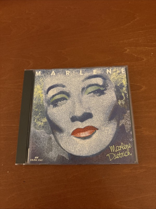 CD Marlene Dietrich compilation 1985 UK Import ASV Living Era English German
