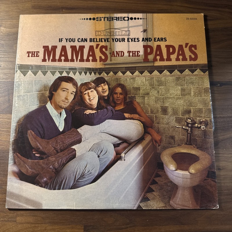 The Mamas and the Papas If You Can Believe BANNED Toilet Cover LP DS-50006 Vinyl gallery