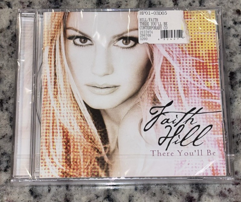 There You’ll Be-Best of Faith Hill Music CD Faith Hill Brand New Sealed