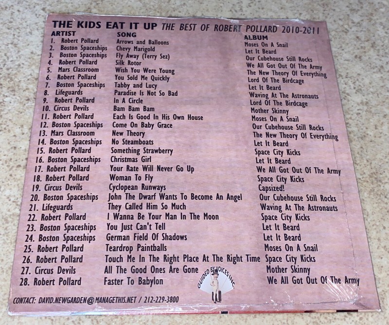 The Kids Eat It Up Best Of Robert Pollard 2010-2011 CD OOP NEW Guided By Voices gallery