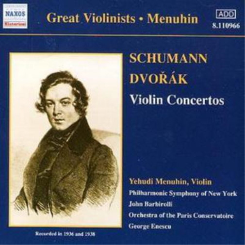 Robert Schumann Violin Concertos (Menuhin) (CD) Album
