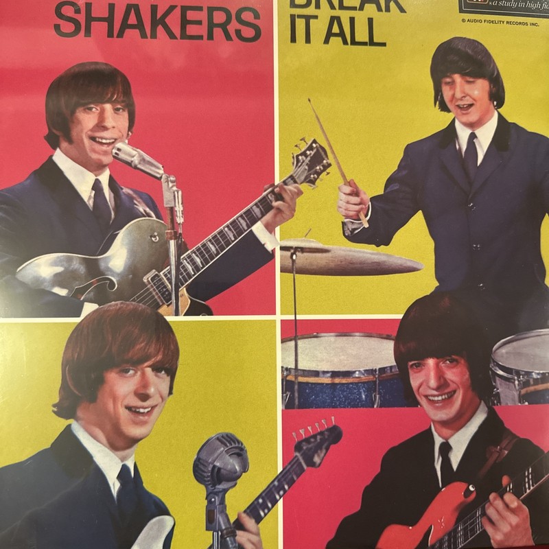 The SHAKERS Break it All LP Reissue Garage Rock vinyl AFSD 6155 Uruguay Beatles gallery