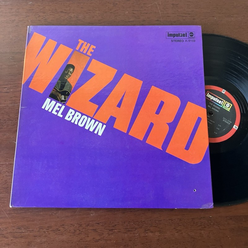 Mel Brown The Wizard ABC Impulse LP NEAR MINT Original US Pressing