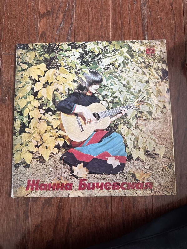 Jeanne Bichevskaya Жанна Бичевская LP Melodiya Records Мелодия 33 C60-05123-24